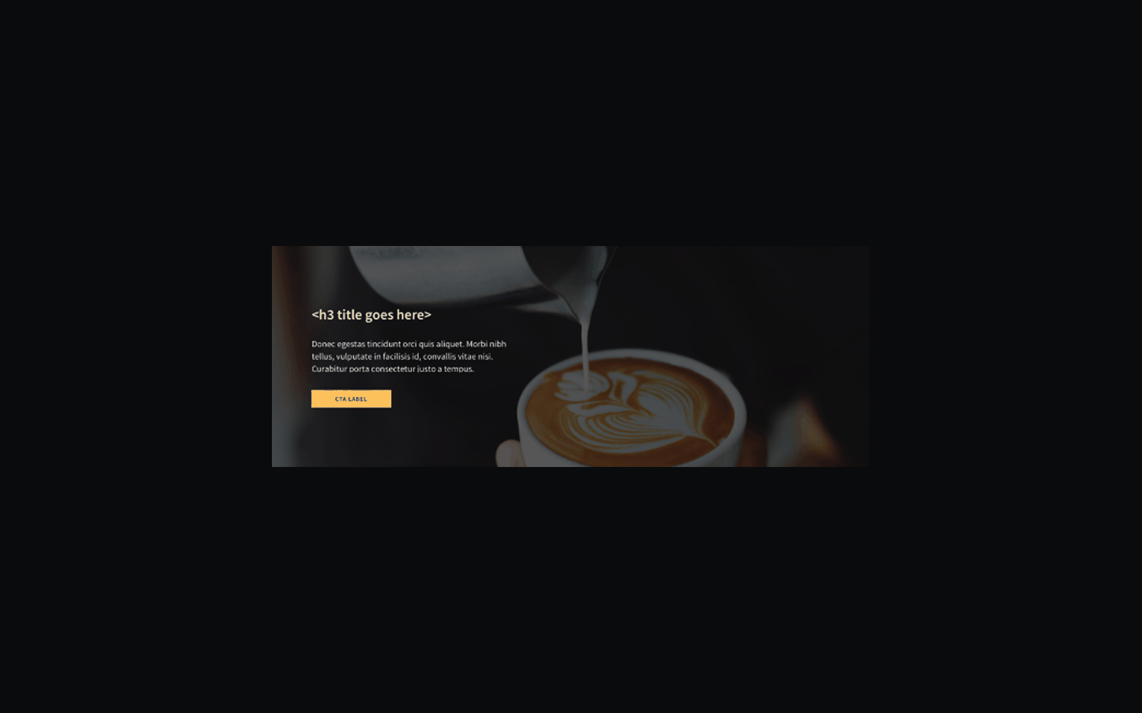 CTA blocks — configurable call-to-action layouts