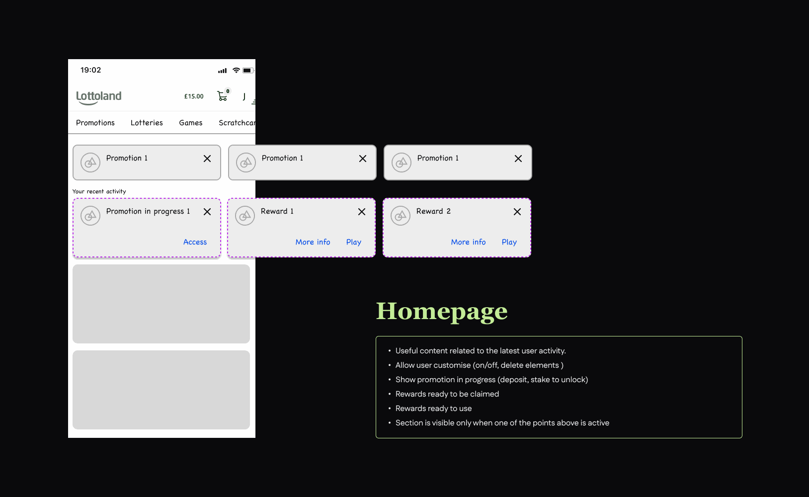 Smart notifications — contextual prompts at the right moment